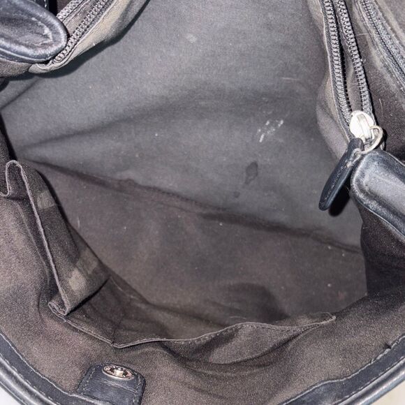 Coach Bag Purse Handbag Signature Logo Drawstring Carryall Tote Shoulder Bag - Picture 14 of 16